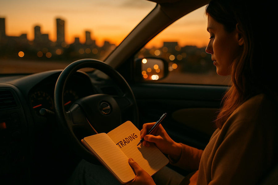 Emprender proyecto vlog desde el carro: el viaje espiritual de comenzar contigo misma